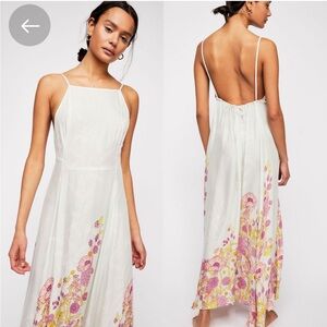 Free People Floral Maxi Dress, size M